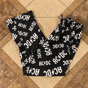 Vintage AC/DC Rockware lounge pants